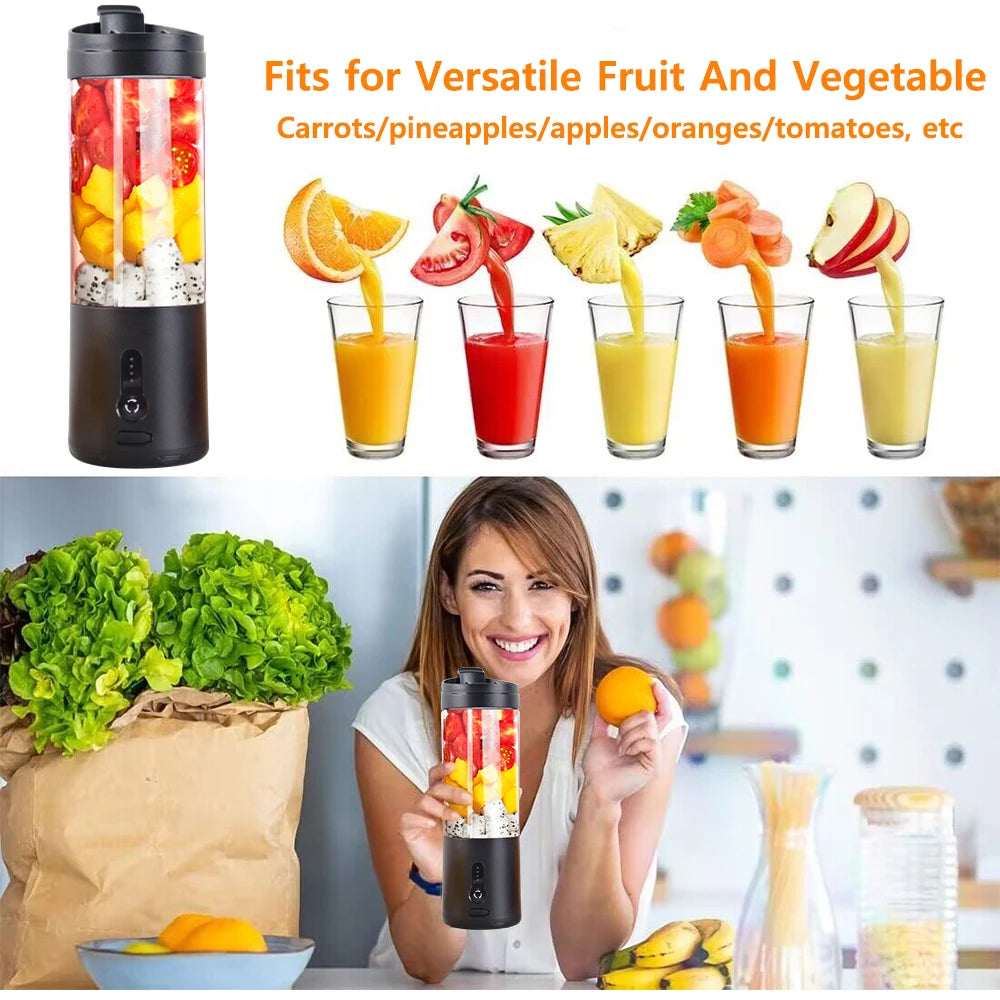 JuicyVibe™ Mini Portable Blender
